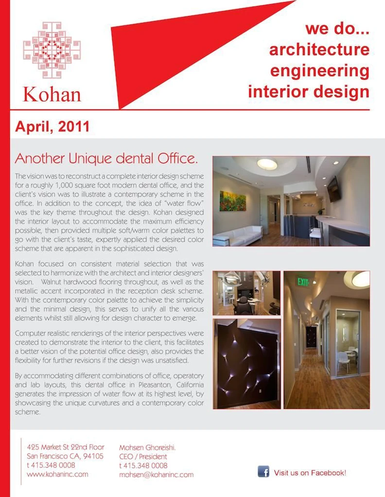 Another Unique Dental Office | April 2011 | KOHAN Inc.